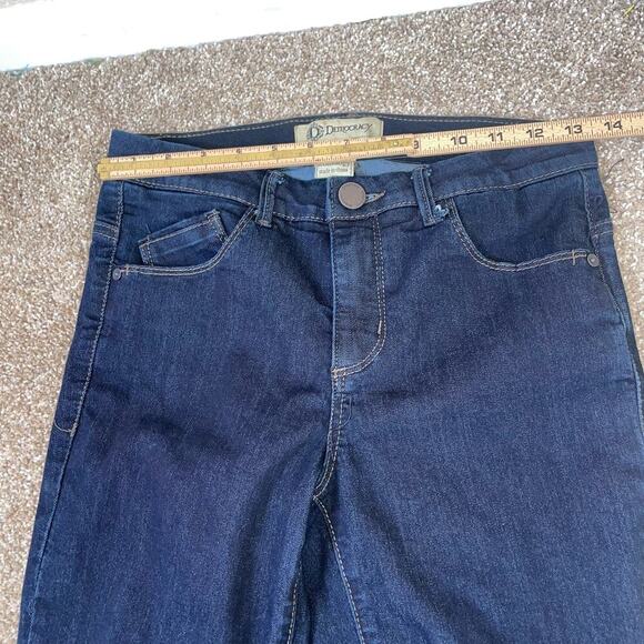 Democracy jeans AB technology slimming dark wash stretch skinny denim SZ 2 - Picture 7 of 8